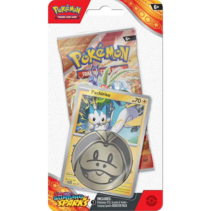 Pokémon Scarlet & Violet - Surging Sparks Checklane Blister - Animerching