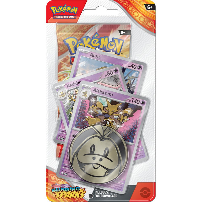 Pokémon Scarlet & Violet - Surging Sparks Checklane Blister - Animerching