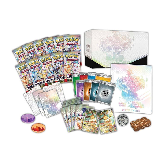 Pre - Order: Pokemon Scarlet & Violet - Prismatic Evolutions Elite Trainer Box - Animerching