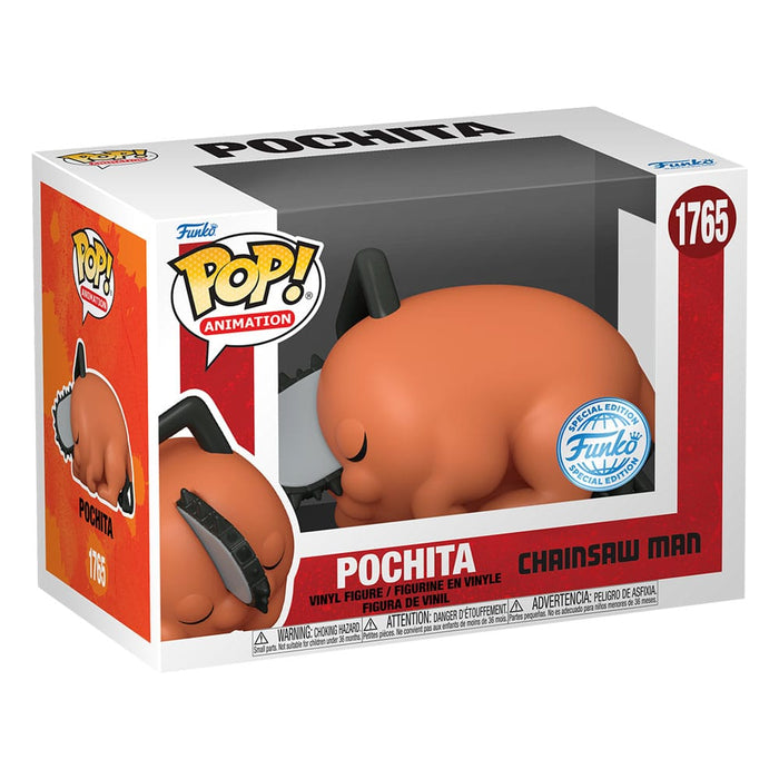 Pre-order: Exclusive: Sleeping Pochita POP!  Figure 9 cm