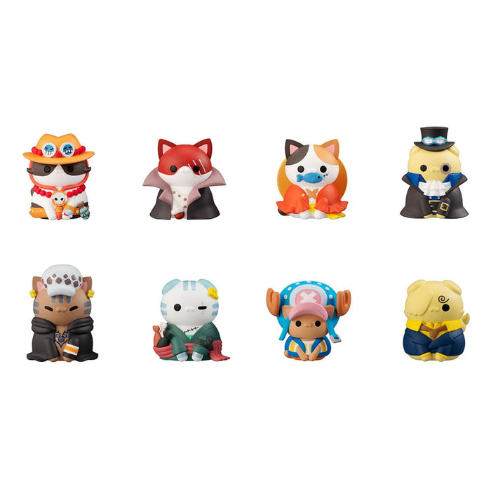 One Piece Mega Cat Project Figures Vol. 1 8 cm